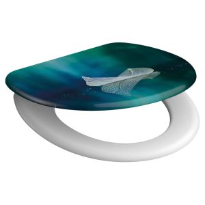 SCHÜTTE Scaun de toaletă cu închidere silențioasă „FALLEN LEAF”