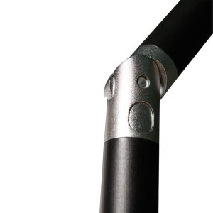 Madison Umbrelă de soare de grădină Flores Luxe, taupe, 300 cm rotundă