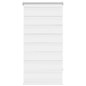 Jaluzea tip zebra, 60 x 120 cm, alb