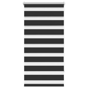 Jaluzea tip zebră, 60 x 120 cm, negru