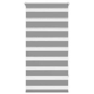 Jaluzea tip zebră, 80 x 150 cm, gri