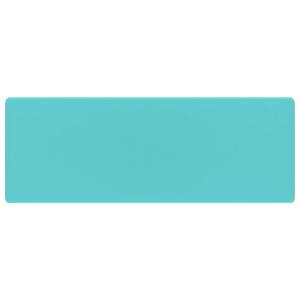 Chiuvetă lux preaplin verde mat 41×41 cm ceramică pătrat