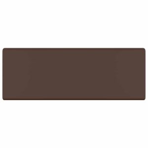 Chiuvetă lux, preaplin maro închis mat 41×41 cm ceramică pătrat