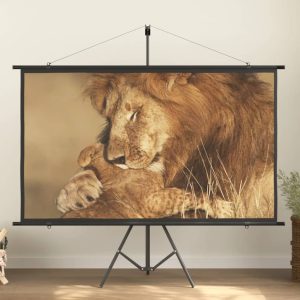 Ecran de proiecție cu trepied 84″ 16:9