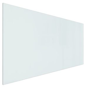 Placă de sticlă pentru șemineu, dreptunghiulară, 120×60 cm