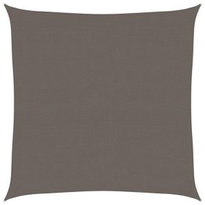 Pânză parasolar, antracit, 4,5 x 4,5 m, HDPE, 160 g/m²