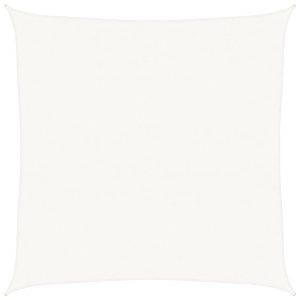 Pânză parasolar, alb, 4 x 4 m, HDPE, 160 g/m²