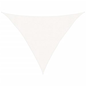 Pânză parasolar, alb, 3 x 3 x 4,2 m, HDPE, 160 g/m²