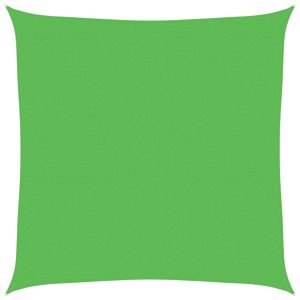 Parasolar, verde deschis, 7×7 m, HDPE, 160 g/m²