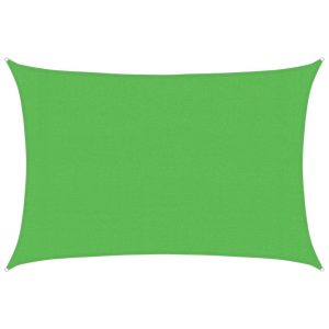 Pânză parasolar, verde deschis, 3×5 m, HDPE, 160 g/m²