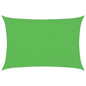 Pânză parasolar, verde deschis, 3,5×4,5 m, HDPE, 160 g/m²