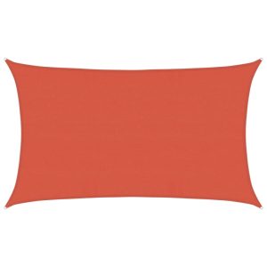 Pânză parasolar, cărămiziu, 5×8 m, HDPE, 160 g/m²