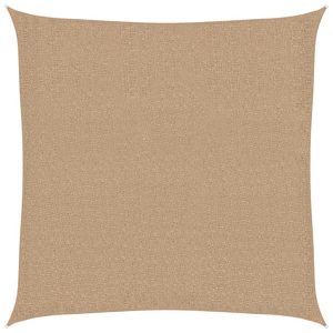 Pânză parasolar, gri taupe, 4,5×4,5 m, HDPE, 160 g/m²