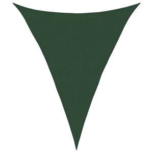 Pânză parasolar, verde închis, 4x5x5 m, HDPE, 160 g/m²
