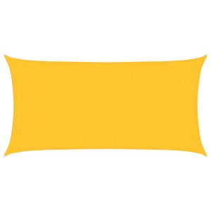 Pânză parasolar, galben, 2×4 m, HDPE, 160 g/m²
