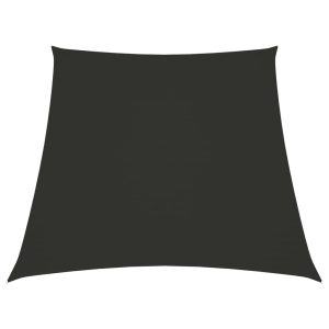 Parasolar, antracit, 2/4×3 m, țesătură oxford, trapez