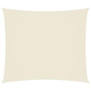 Pânză parasolar, crem, 2×2,5 m, țesătură oxford, dreptunghiular