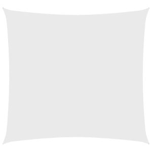 Parasolar, alb, 4×4 m, țesătură oxford, pătrat