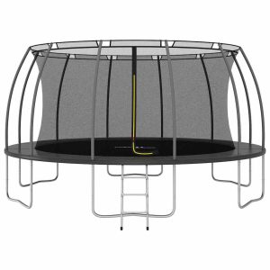Set trambulină rotundă, 488×90 cm, 150 kg