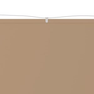 Copertină verticală, gri taupe, 60×270 cm, țesătură oxford