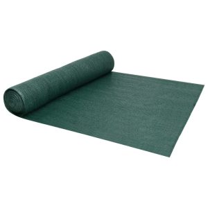Plasă pentru intimitate, verde, 2×10 m, HDPE, 150 g/m²