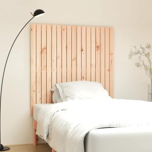 Tăblie de pat pentru perete, 108x3x110 cm, lemn masiv de pin